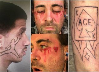 Uma vida de arrependimento! Essas são as piores tatuagens do mundo