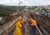 Ponte Cícero Naves recebe mais uma etapa de concretagem