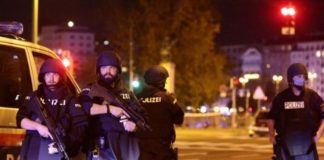 Polícia confirma segunda vítima fatal em ataque a sinagoga em Viena Polícia confirma segunda vítima fatal em ataque a sinagoga em Viena