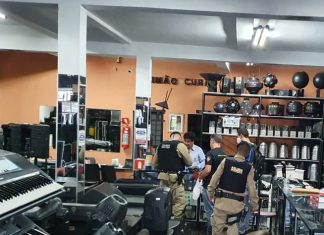 Homem é detido por furto e comerciante por receptação de instrumentos de igreja em Uberlândia