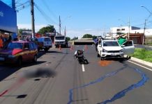Cadeirante morre atropelado ao atravessar Avenida Getúlio Vargas na trincheira