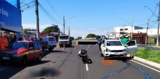 Cadeirante morre atropelado ao atravessar Avenida Getúlio Vargas na trincheira