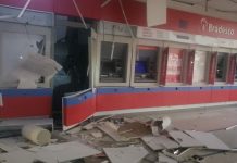 Polícia prende suspeitos de explosão do banco Bradesco em Uberlândia Polícia prende suspeitos de explosão do banco Bradesco em Uberlândia