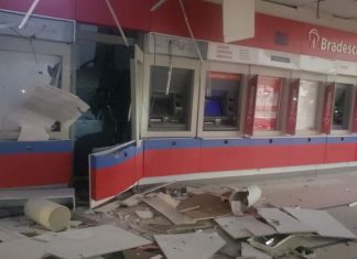 Polícia prende suspeitos de explosão do banco Bradesco em Uberlândia Polícia prende suspeitos de explosão do banco Bradesco em Uberlândia