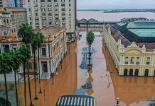 Porto Alegre planeja ‘cidade provisória’ para abrigar 10 mil pessoas Porto Alegre planeja 'cidade provisória' para abrigar 10 mil pessoas