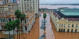 Porto Alegre planeja ‘cidade provisória’ para abrigar 10 mil pessoas Porto Alegre planeja 'cidade provisória' para abrigar 10 mil pessoas