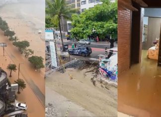 Fortes Chuvas em Balneário Camboriú Provocam Alagamentos e Estado de Emergência Fortes Chuvas em Balneário Camboriú Provocam Alagamentos e Estado de Emergência