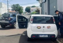 Guarda Municipal Recupera Veículo Furtado em Uberaba Guarda Municipal Recupera Veículo Furtado em Uberaba