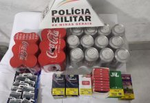 Homem é detido por furto de mercadorias em mercearia de Araguari Homem é detido por furto de mercadorias em mercearia de Araguari