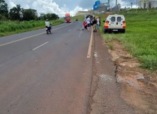 Homem morre atropelado na MGC-497 após confraternização em Prata Homem morre atropelado na MGC-497 após confraternização em Prata