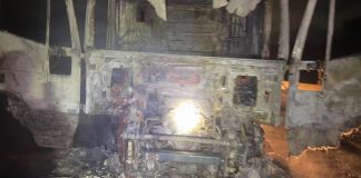 Motociclista morre em colisão com caminhão que provoca incêndio na BR-050 em Delta Motociclista morre em colisão com caminhão que provoca incêndio na BR-050 em Delta