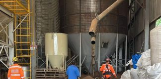 Funcionário morre soterrado em silo de ração para peixes durante manutenção em empresa de Uberlândia Funcionário morre soterrado em silo de ração para peixes durante manutenção em empresa de Uberlândia Na manhã desta segunda-feira (10), um grave acidente de trabalho resultou na morte de um funcionário durante a manutenção de um silo de ração para peixes em uma empresa localizada a 25 km de Uberlândia. O incidente ocorreu quando dois trabalhadores tentavam remover blocos de ração acumulados, sem imaginar o perigo iminente. Dinâmica do acidente Para acessar o interior do silo, os funcionários utilizaram uma empilhadeira e fixaram uma escada com talabarte para facilitar a descida. No entanto, ao pisarem sobre os grãos e começarem a utilizar uma picareta para desprender os blocos, a ração começou a descer rapidamente, criando um fluxo repentino que acabou soterrando ambos. Momento crítico Enquanto um dos trabalhadores conseguiu se segurar na escada e escapar ileso, o outro ficou preso na parte inferior do silo, justamente no ponto onde a ração escoava para uma rosca sem-fim, que estava ligada no momento do acidente. O agravamento da situação exigiu uma ação rápida dos colegas de trabalho, que abriram as escotilhas de acesso e iniciaram a remoção dos grãos para tentar salvar a vítima. Esforços de resgate e fatalidade Equipes do Corpo de Bombeiros e do Serviço Integrado de Atendimento ao Trauma em Emergência (Siate) foram acionadas imediatamente. Para facilitar o resgate, os profissionais utilizaram equipamentos de corte e abriram um acesso adicional na lateral direita do silo. Apesar dos esforços, ao ser resgatado, o trabalhador não resistiu aos ferimentos. Outras vítimas e investigações O segundo funcionário, que conseguiu escapar, foi atendido no local, mas não precisou de encaminhamento médico. Já o proprietário da empresa, abalado com a situação, passou mal e precisou ser levado para atendimento. A Polícia Militar isolou a área para que a perícia técnica possa investigar as circunstâncias do acidente e apurar se houve falhas nos protocolos de segurança do trabalho.