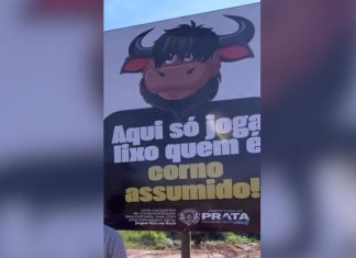Placa de Prefeitura em Cidade Mineira Chama Atenção com Mensagem Inusitada Sobre Lixo Placa de Prefeitura em Cidade Mineira Chama Atenção com Mensagem Inusitada Sobre Lixo