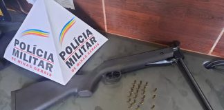 Homem é preso por porte ilegal de arma de fogo em Prata Homem é preso por porte ilegal de arma de fogo em Prata