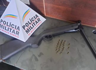 Homem é preso por porte ilegal de arma de fogo em Prata Homem é preso por porte ilegal de arma de fogo em Prata