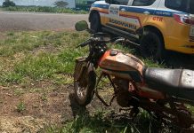 Moto com motor adulterado é apreendida na BR-365 em Uberlândia Moto com motor adulterado é apreendida na BR-365 em Uberlândia
