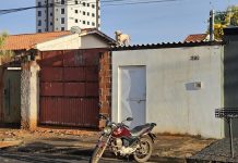 Pitbull foge de terreno e impede moradores de saírem de casa no bairro Granada, em Uberlândia Pitbull foge de terreno e impede moradores de saírem de casa no bairro Granada, em Uberlândia