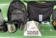 Polícia prende suspeitos de furto e receptação em Iturama com diversos objetos roubados Polícia prende suspeitos de furto e receptação em Iturama com diversos objetos roubados