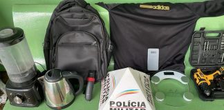 Polícia prende suspeitos de furto e receptação em Iturama com diversos objetos roubados Polícia prende suspeitos de furto e receptação em Iturama com diversos objetos roubados