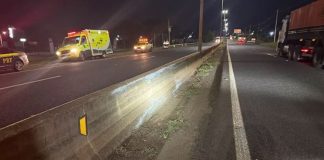 Ciclista morre após atropelamento na BR-050; motorista da caminhonete foge do local Ciclista morre após atropelamento na BR-050; motorista da caminhonete foge do local