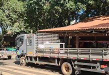 Futel monitora desocupação dos quiosques e lanchonetes no Parque do Sabiá Futel monitora desocupação dos quiosques e lanchonetes no Parque do Sabiá