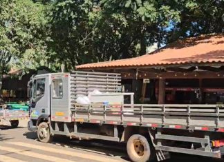 Futel monitora desocupação dos quiosques e lanchonetes no Parque do Sabiá Futel monitora desocupação dos quiosques e lanchonetes no Parque do Sabiá