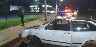Motorista sofre ferimentos graves em capotamento na BR-262, entre Uberaba e Araxá Motorista sofre ferimentos graves em capotamento na BR-262, entre Uberaba e Araxá