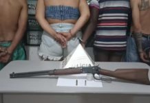 PM prende casal suspeito de homicídio e apreende drogas e arma em Frutal PM prende casal suspeito de homicídio e apreende drogas e arma em Frutal