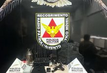 Perseguição policial na MGC-497 termina com prisão de suspeito em Uberlândia Perseguição policial na MGC-497 termina com prisão de suspeito em Uberlândia