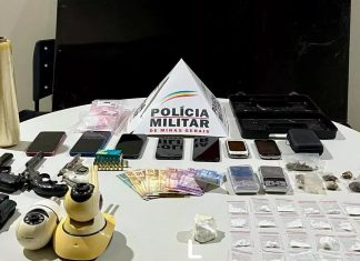 Polícia prende homem por tráfico de drogas e porte ilegal de armas em Frutal Polícia prende homem por tráfico de drogas e porte ilegal de armas em Frutal