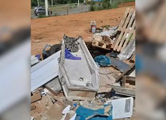 Funerária Descarta Caixão em Ecoponto de Araxá Funerária Descarta Caixão em Ecoponto de Araxá