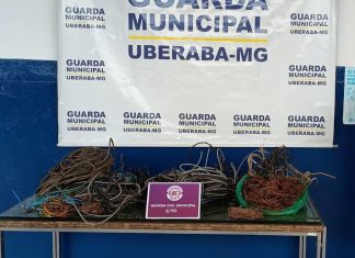 Operação Ferro Velho estoura esquema de furto em Uberaba: 30 kg de cabos apreendidos! Operação Ferro Velho estoura esquema de furto em Uberaba: 30 kg de cabos apreendidos!