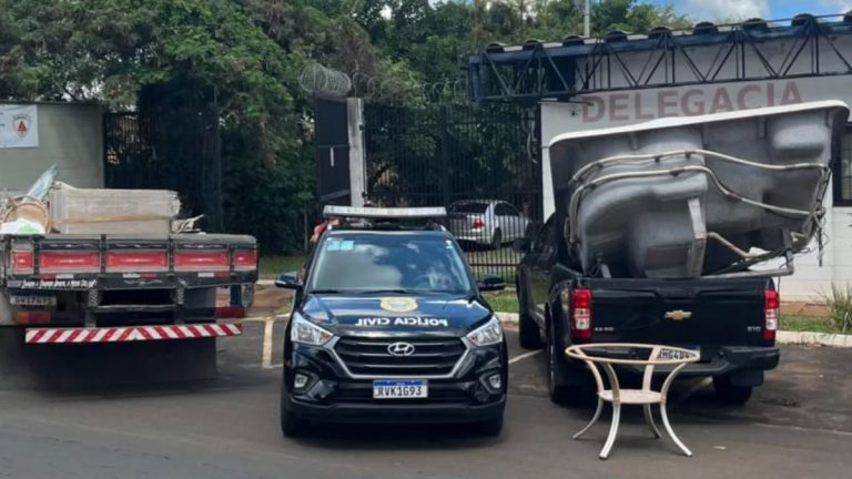 Polícia Civil Recupera Materiais Roubados de Obra no Jardim Botânico em Uberlândia