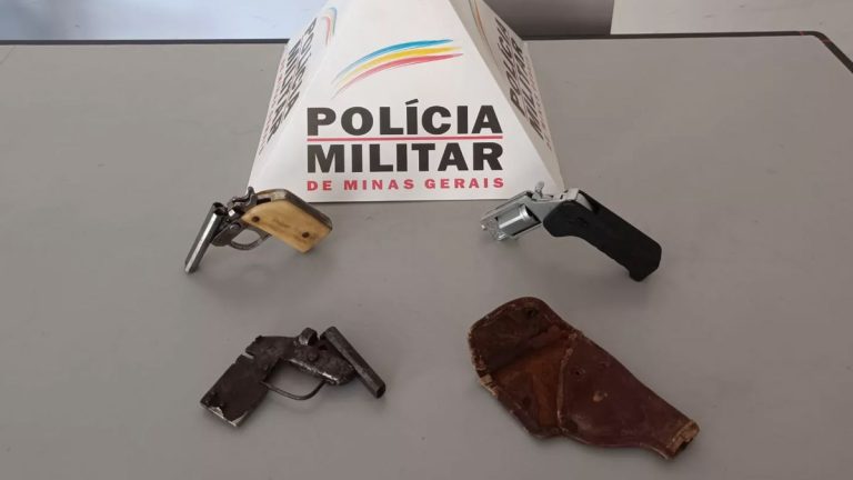 Polícia prende homem com arsenal ilegal em Tupaciguara