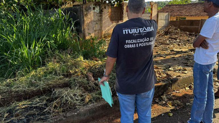 Terrenos irregulares em Ituiutaba: imóveis são notificados pela Prefeitura
