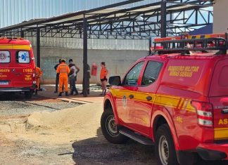 Trabalhador Sofre Queda de Cinco Metros Durante Instalação de Telhado e Fica Gravemente Ferido em Uberlândia Trabalhador Sofre Queda de Cinco Metros Durante Instalação de Telhado e Fica Gravemente Ferido em Uberlândia