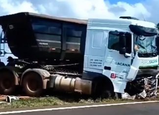 Uberaba: Caminhões se envolvem em acidente fatal enquanto vítima descansava debaixo de árvore na BR-262 Uberaba Caminhões se envolvem em acidente fatal enquanto vítima descansava debaixo de árvore na BR-262