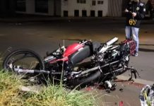 Acidente entre motos resulta em um morto e três feridos em Patos de Minas Acidente entre motos resulta em um morto e três feridos em Patos de Minas