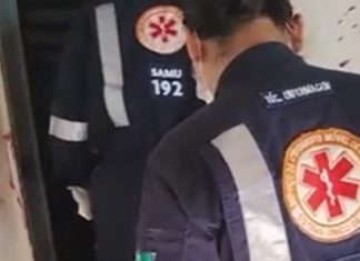 Avó defende neta e é atacada por pit bull em Goiás Avó defende neta e é atacada por pit bull em Goiás