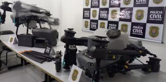 Drones avaliados em R$ 250 mil, roubados no TO, são recuperados em loja de assistência técnica em Uberlândia Drones avaliados em R$ 250 mil, roubados no TO, são recuperados em loja de assistência técnica em Uberlândia