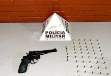 Homem de 41 anos é detido com arma e mais de 50 munições na MGC-154, em Ituiutaba Homem de 41 anos é detido com arma e mais de 50 munições na MGC-154, em Ituiutaba
