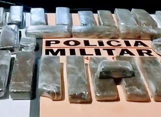 Homem é detido ao transportar 35 barras de maconha com destino a Uberlândia Homem é detido ao transportar 35 barras de maconha com destino a Uberlândia