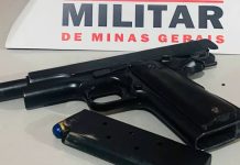 Homem é detido em Ituiutaba por porte ilegal de arma de fogo após disparo em via pública Homem é detido em Ituiutaba por porte ilegal de arma de fogo após disparo em via pública