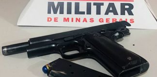 Homem é detido em Ituiutaba por porte ilegal de arma de fogo após disparo em via pública Homem é detido em Ituiutaba por porte ilegal de arma de fogo após disparo em via pública