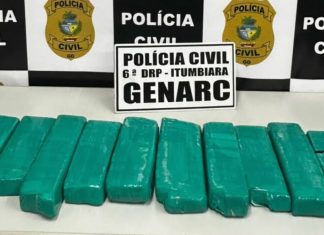 Homem procedente de Uberlândia é preso com 10 kg de maconha na rodoviária de Itumbiara Homem procedente de Uberlândia é preso com 10 kg de maconha na rodoviária de Itumbiara