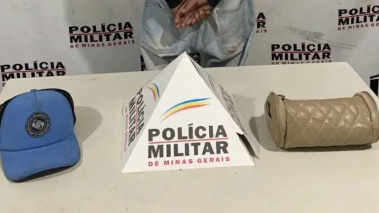 Jovem é detido após assalto à mão armada a mulher em Uberaba; carro e objetos pessoais foram recuperados