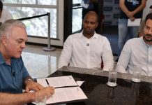 Novo reservatório expande abastecimento de água em Uberlândia Novo reservatório expande abastecimento de água em Uberlândia