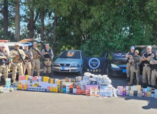 Operação integrada resulta na apreensão de R$ 309 mil em contrabando e na prisão de três pessoas em Uberlândia Operação integrada resulta na apreensão de R$ 309 mil em contrabando e na prisão de três pessoas em Uberlândia