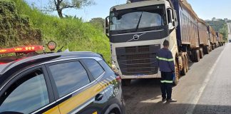 PRF apreende 200 toneladas de carga excedente no Triângulo Mineiro PRF apreende 200 toneladas de carga excedente no Triângulo Mineiro