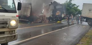 PRF detalha acidente fatal na BR-153 em Frutal PRF detalha acidente fatal na BR-153 em Frutal